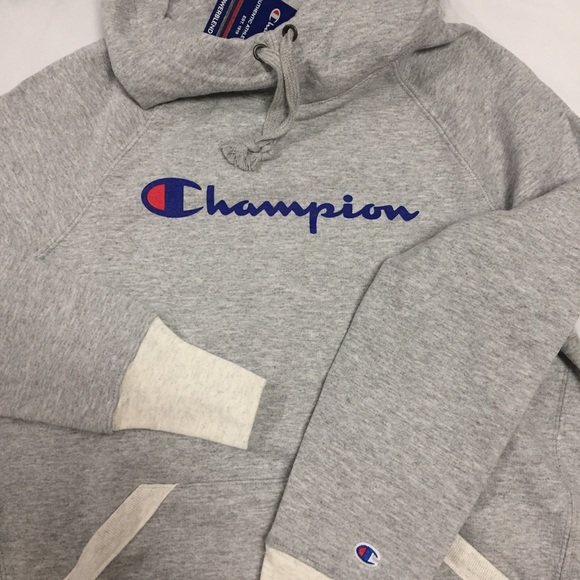 champion oatmeal heather hoodie